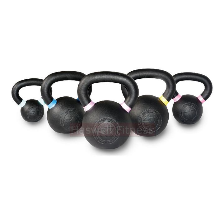 slt haswell fitness k1206 powder coated iron kettlebells with color rings 1